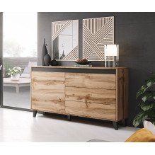 Cama chest of drawers NORD wotan oak / antracite Cama chest of drawers NORD wotan oak / antracite