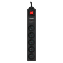 EnerGenie SPF5-C-5 surge protector 5 AC outlet(s) 250 V 1.5 m Black EnerGenie SPF5-C-5 surge protector 5 AC outlet(s) 250 V 1.5 m Black