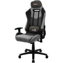 Aerocool DUKE AeroSuede universali žaidimų kėdė juoda, pilka