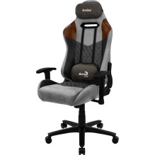 Aerocool DUKE AeroSuede universali žaidimų kėdė juoda, ruda, pilka