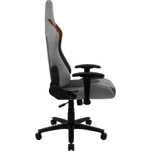 Aerocool DUKE AeroSuede universali žaidimų kėdė juoda, ruda, pilka