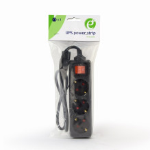 Gembird EG-PSU3-01 power extension 0.6 m 3 AC outlet(s) Indoor Black Gembird EG-PSU3-01 power extension 0.6 m 3 AC outlet(s) Indoor Black