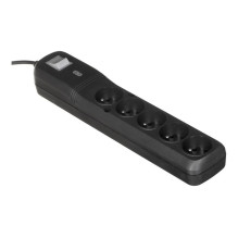 LESTAR LV530W 2,5M surge protector Black, Grey 5 AC outlet(s) 2.5 m LESTAR LV530W 2,5M surge protector Black, Grey 5 AC outlet(s) 2.5 m
