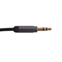 Gembird CCAP-444-1M audio cable 3.5mm Black Gembird CCAP-444-1M audio cable 3.5mm Black