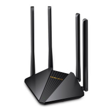 „Mercusys MR30G“ belaidis maršrutizatorius Gigabito eternetas Dviejų dažnių (2,4 GHz / 5 GHz) Juodas