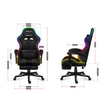 HUZARO FORCE 4.7 RGB MESH GAMING CHAIR HUZARO FORCE 4.7 RGB MESH GAMING CHAIR