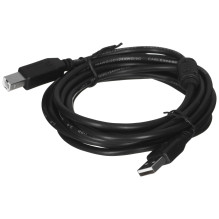 Gembird USB 2.0 A / BM USB kabelis 3m, USB A, USB B, juodas