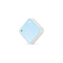 TP-Link TL-WR802N belaidis maršrutizatorius Greitas Ethernet vienos juostos (2,4 GHz) Mėlyna, balta