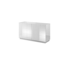 Cama indauja 2D REJA balta blizgi / balta blizgi