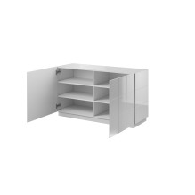Cama sideboard 2D REJA white gloss / white gloss Cama sideboard 2D REJA white gloss / white gloss