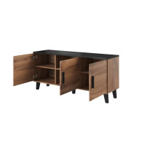 Cama sideboard LOTTA 150 3D wotan oak + mat black Cama sideboard LOTTA 150 3D wotan oak + mat black