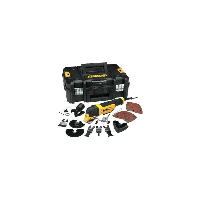 DeWALT DWE315KT daugiafunkcis įrankis, juodas, geltonas