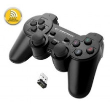 Esperanza EGG108K žaidimų valdiklis, juodas, USB 2.0, analoginis / skaitmeninis, PC, Playstation 3 Esperanza EGG108K žaidimų valdiklis, juodas, USB 2.0, analoginis / skaitmeninis, PC, Playstation 3