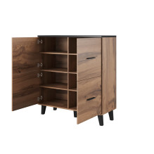 Cama sideboard LOTTA 110 4D wotan oak + mat black Cama sideboard LOTTA 110 4D wotan oak + mat black