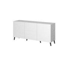 Komoda NOVA 155x40x72 balta matinė Komoda NOVA 155x40x72 balta matinė