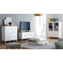 Cama LOTTA 110 coffe table white / sonoma oak Cama LOTTA 110 coffe table white / sonoma oak