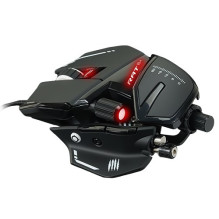 „Mad Catz RAT 8+“ pelė, dešinės rankos, USB A tipo, optinė, 16000 DPI