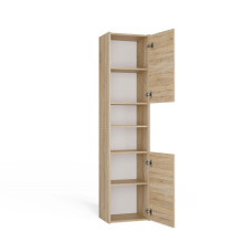 Topeshop S40 SONOMA vonios spintelė, ąžuolo spalvos Topeshop S40 SONOMA vonios spintelė, ąžuolo spalvos