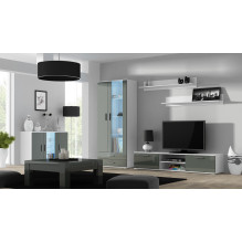 Cama sideboard 120 cm SOHO S7 white / grey gloss Cama sideboard 120 cm SOHO S7 white / grey gloss