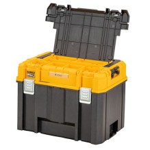 DeWALT DWST83343-1 smulkių dalių / įrankių dėžė TSTAK 2.0 juoda DeWALT DWST83343-1 smulkių dalių / įrankių dėžė TSTAK 2.0 juoda