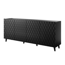ASTI komoda 200x42x82 juoda...