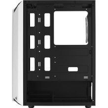 „Aerocool Bionic“ MIDI bokštas, baltas „Aerocool Bionic“ MIDI bokštas, baltas