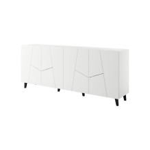 ETNA komoda 200x42x82 balta matinė