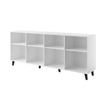 ETNA komoda 200x42x82 balta matinė