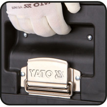 Yato YT-09107 smulkių dalių / įrankių dėžė metalinė juoda, raudona