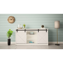 Chest of drawers 160x80x35 GRANERO white / gloss white Chest of drawers 160x80x35 GRANERO white / gloss white
