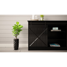 Chest of drawers 160x80x35 GRANERO black / black gloss Chest of drawers 160x80x35 GRANERO black / black gloss