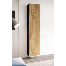 Cama full cabinet VIGO '180' 180 / 40 / 30 black / wotan oak Cama full cabinet VIGO '180' 180 / 40 / 30 black / wotan oak