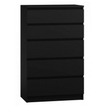 Topeshop M5 CZERŃ komoda Topeshop M5 CZERŃ komoda