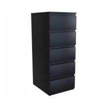 Topeshop W5 BLACK chest of...