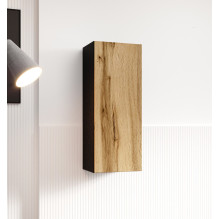 Cama cabinet VIGO "90" full 90 / 35 / 32 black / wotan oak