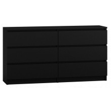 Topeshop M6 140 CZAR 2X3 chest of drawers Topeshop M6 140 CZAR 2X3 chest of drawers