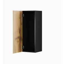 Cama cabinet VIGO "90" full 90 / 35 / 32 black / wotan oak