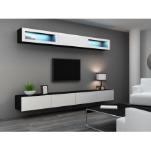 Cama Cabinet VIGO "90" full 90 / 35 / 32 black / white gloss Cama Cabinet VIGO "90" full 90 / 35 / 32 black / white gloss