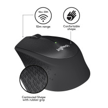 PELĖ LOGITECH M330 SILENT PLUS JUODA
