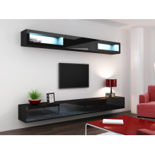 Cama Cabinet VIGO "90" full 90 / 35 / 32 black / black gloss Cama Cabinet VIGO "90" full 90 / 35 / 32 black / black gloss