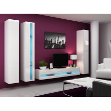 Cama lentyna VIGO NEW 180 / 40 / 30 balta / balta blizgi Cama lentyna VIGO NEW 180 / 40 / 30 balta / balta blizgi