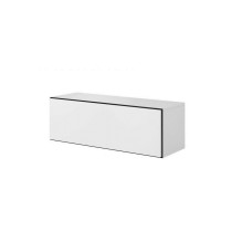 Cama pilnos sandėliavimo spinta ROCO RO1 112 / 37 / 39 balta / juoda / balta