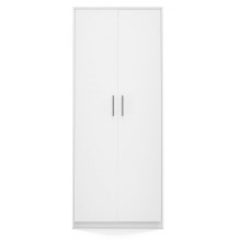 Dokumentų spinta OLIV 2D 74x35x180 cm, balta Dokumentų spinta OLIV 2D 74x35x180 cm, balta