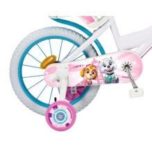 VAIKIŠKAS DVIRATIS 16' TOIMSA TOI1681 PAW PATROL WHITE VAIKIŠKAS DVIRATIS 16' TOIMSA TOI1681 PAW PATROL WHITE