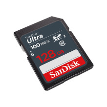 „SanDisk Ultra“ 128 GB SDXC UHS-I atminties kortelė „SanDisk Ultra“ 128 GB SDXC UHS-I atminties kortelė