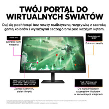 „OMEN by HP“ 27 colių QHD 165 Hz žaidimų monitorius – „OMEN 27q“