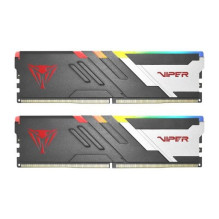 Patriot Memory Viper RGB PVVR532G640C32K atminties modulis 32 GB 2 x 16 GB DDR5 6400 MHz Patriot Memory Viper RGB PVVR532G640C32K atminties modulis 32 GB 2 x 16 GB DDR5 6400 MHz