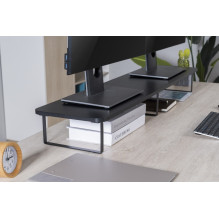 Gembird MS-TABLE2-01 monitor mount / stand Desk Black