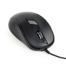 Gembird MUS-6B-01 pelė, skirta abiem rankoms, USB A tipo, optinė, 1600 DPI