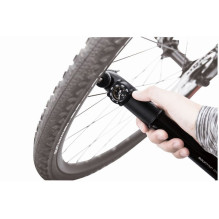 Rankinis siurblys Topeak Mountain DA G, dvigubo veikimo, manometras Rankinis siurblys Topeak Mountain DA G, dvigubo veikimo, manometras